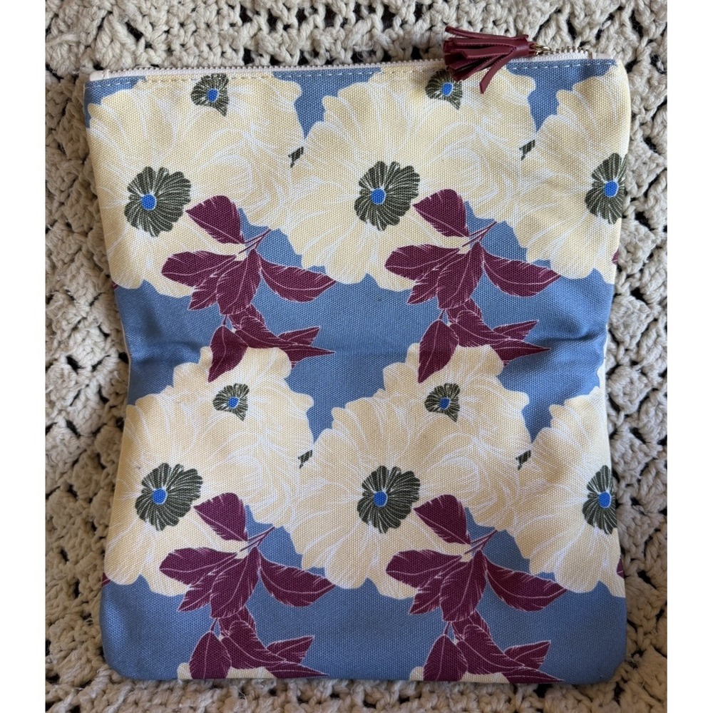 RACHEL PALLY Floral Clutch Bag Purse Wallet 10 inches by 12 Inches